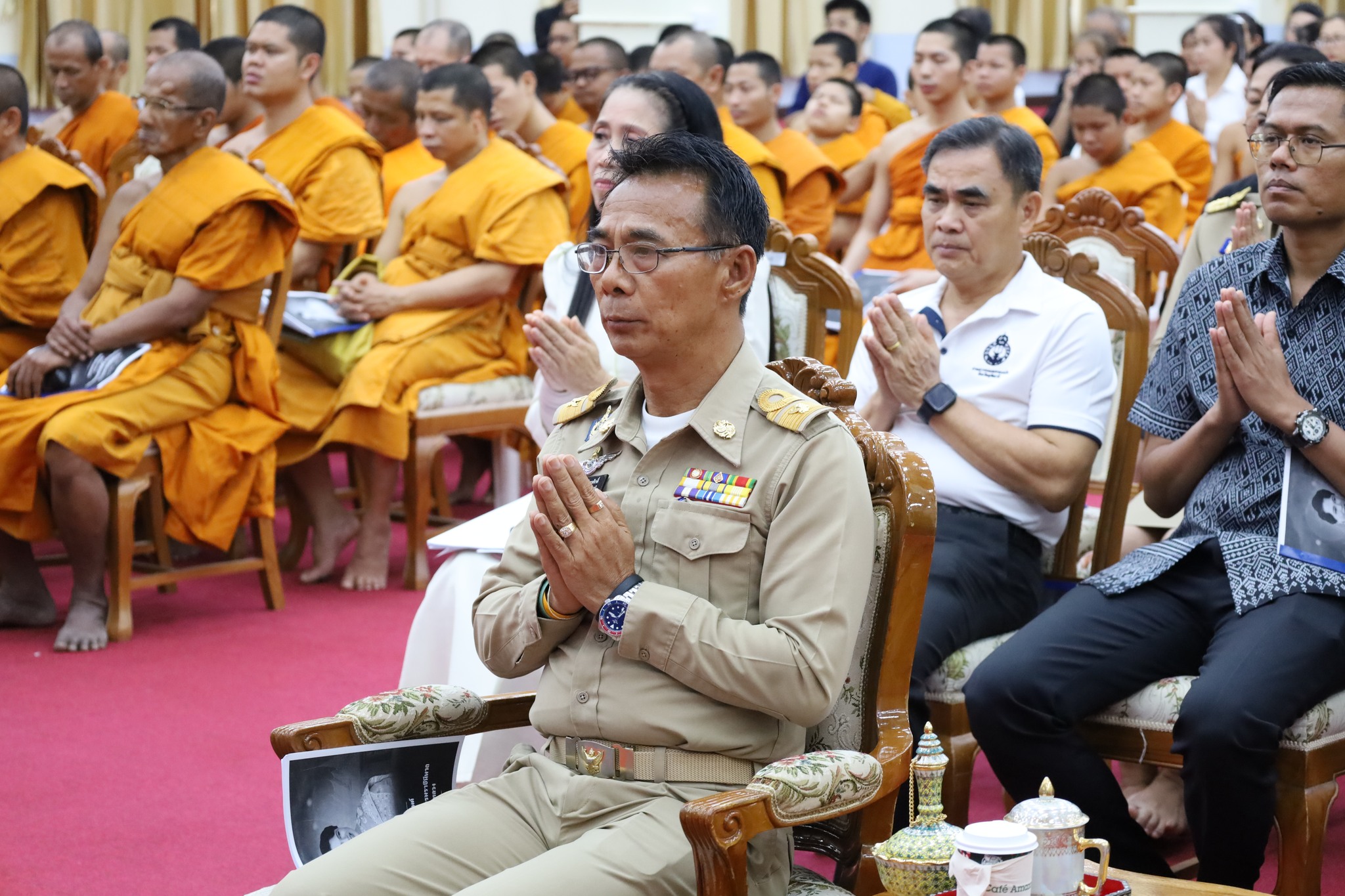 จังหวัดอุทัยธานี จัดพิธีถวายพระราชกุศล สมเด็จพระนางเจ้าสิริกิติ์ พระบรมราชชนนีพันปีหลวง