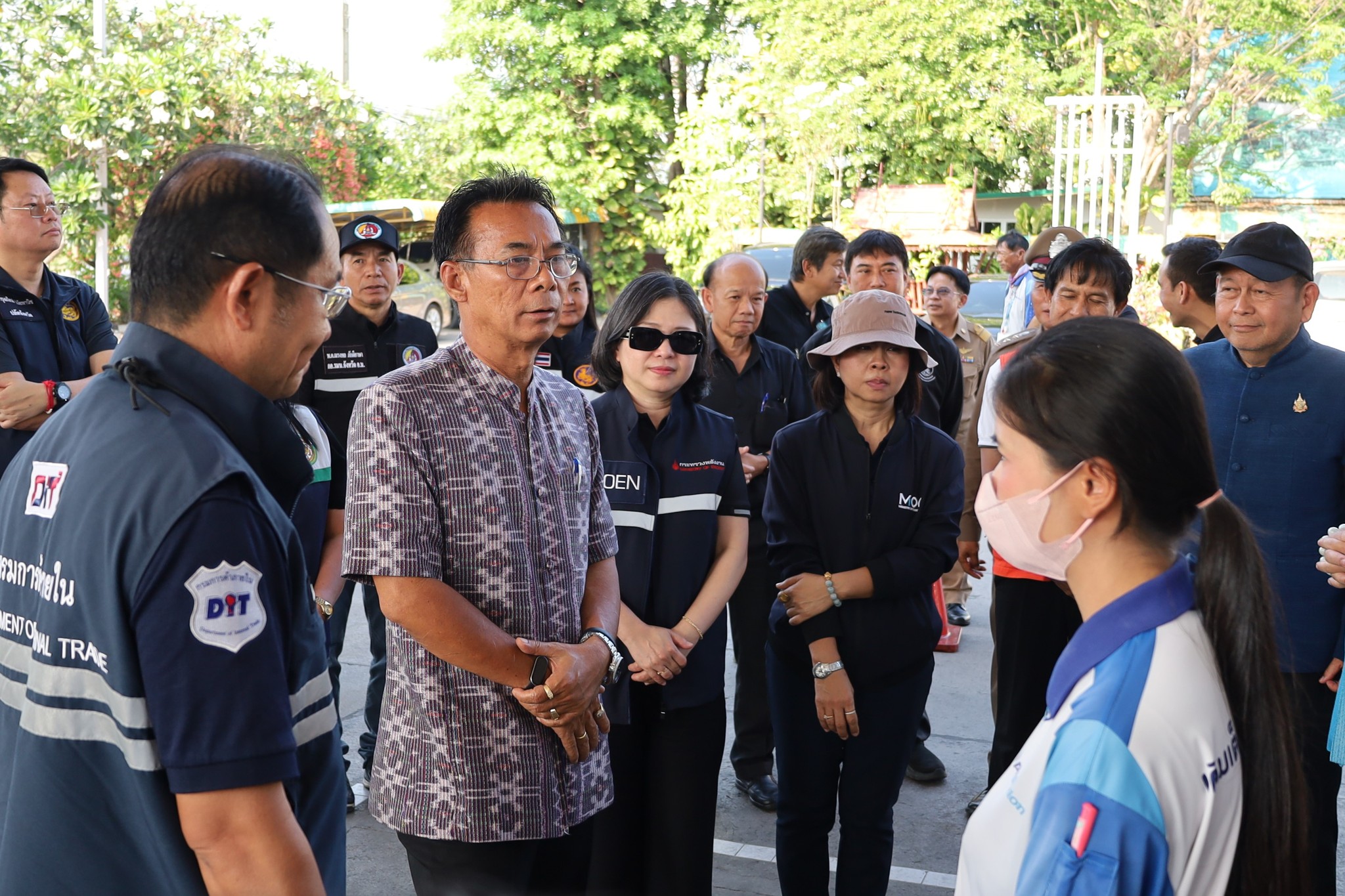 จังหวัดอุทัยธานี ลงพื้นที่ติดตามสถานการณ์การจำหน่ายน้ำมันเชื้อเพลิง ในพื้นที่อำเภอเมืองอุทัยธานี