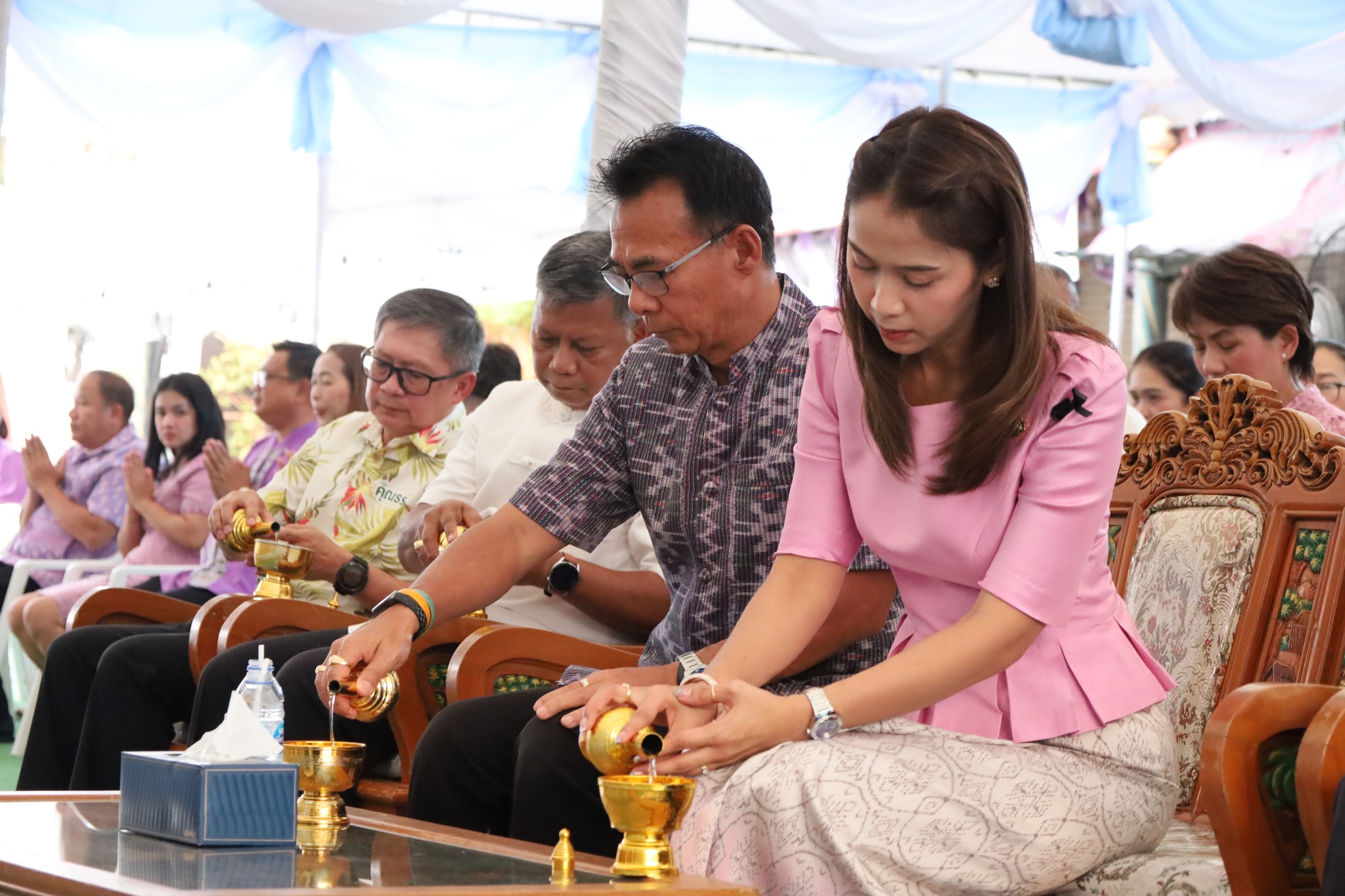จังหวัดอุทัยธานีจัดพิธีเจริญพระพุทธมนต์เย็น เสริมสิริมงคลเนื่องในประเพณีสงกรานต์ 2569