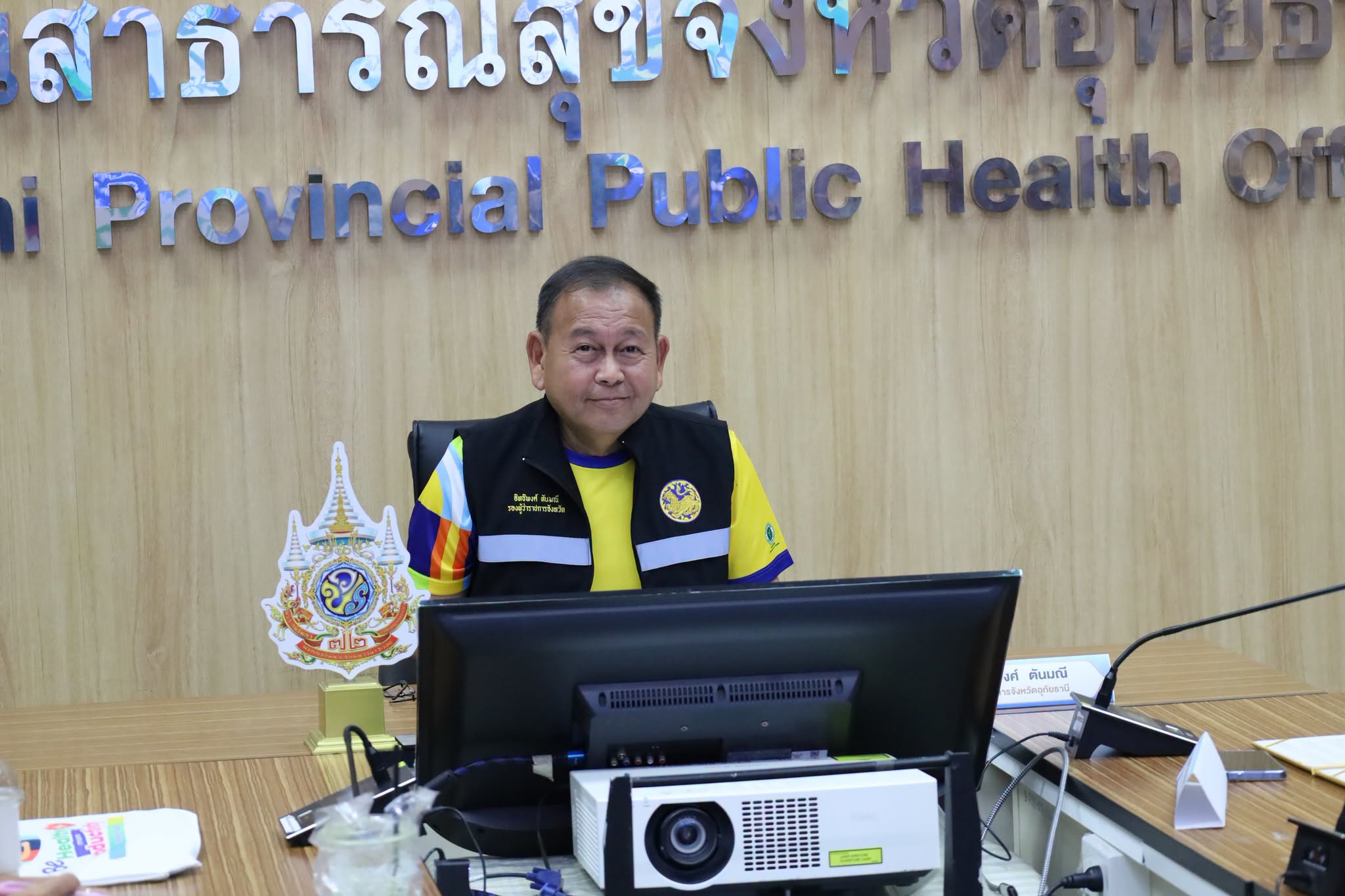 กิจกรรมรณรงค์ &ldquo;Be Healthy More Productivity&rdquo; จังหวัดอุทัยธานี มอบ Health Station จังหวัดอุทัยธานี หนุนองค์กรสุขภาวะ ยกระดับคุณภาพชีวิตคนทำงาน